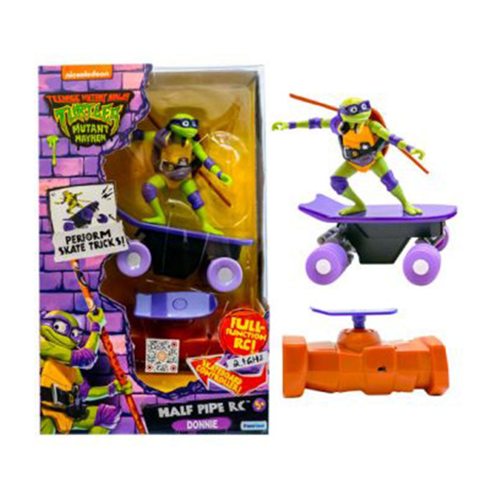 Tortugas ninja mutantes adolescentes rc media tubería