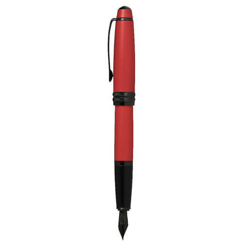 Cross Bailey Fountain Pen w/ Black Nib (Matte Red)