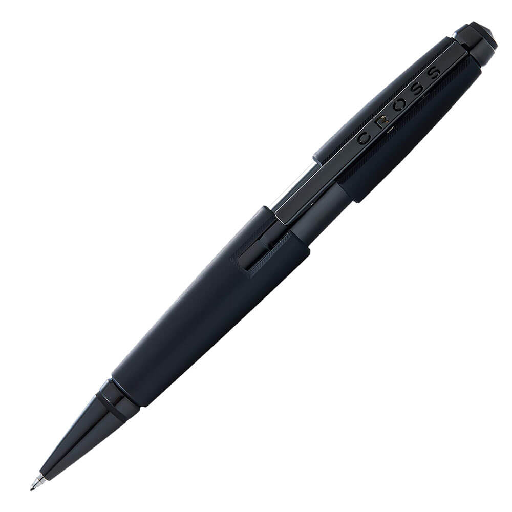 Cross Edge Rollerball Pen m/ sort PVD