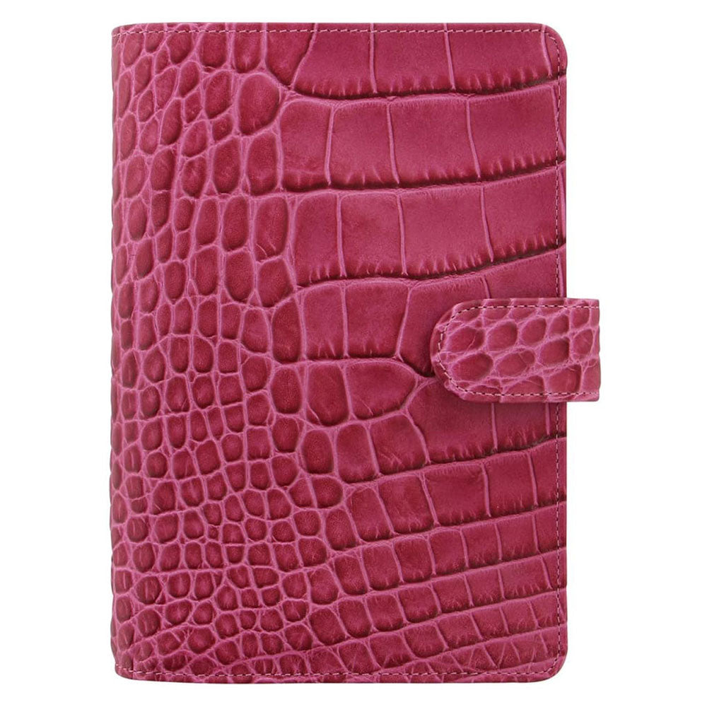 Filofax Classic Personal Croc-Pattern Organisateur