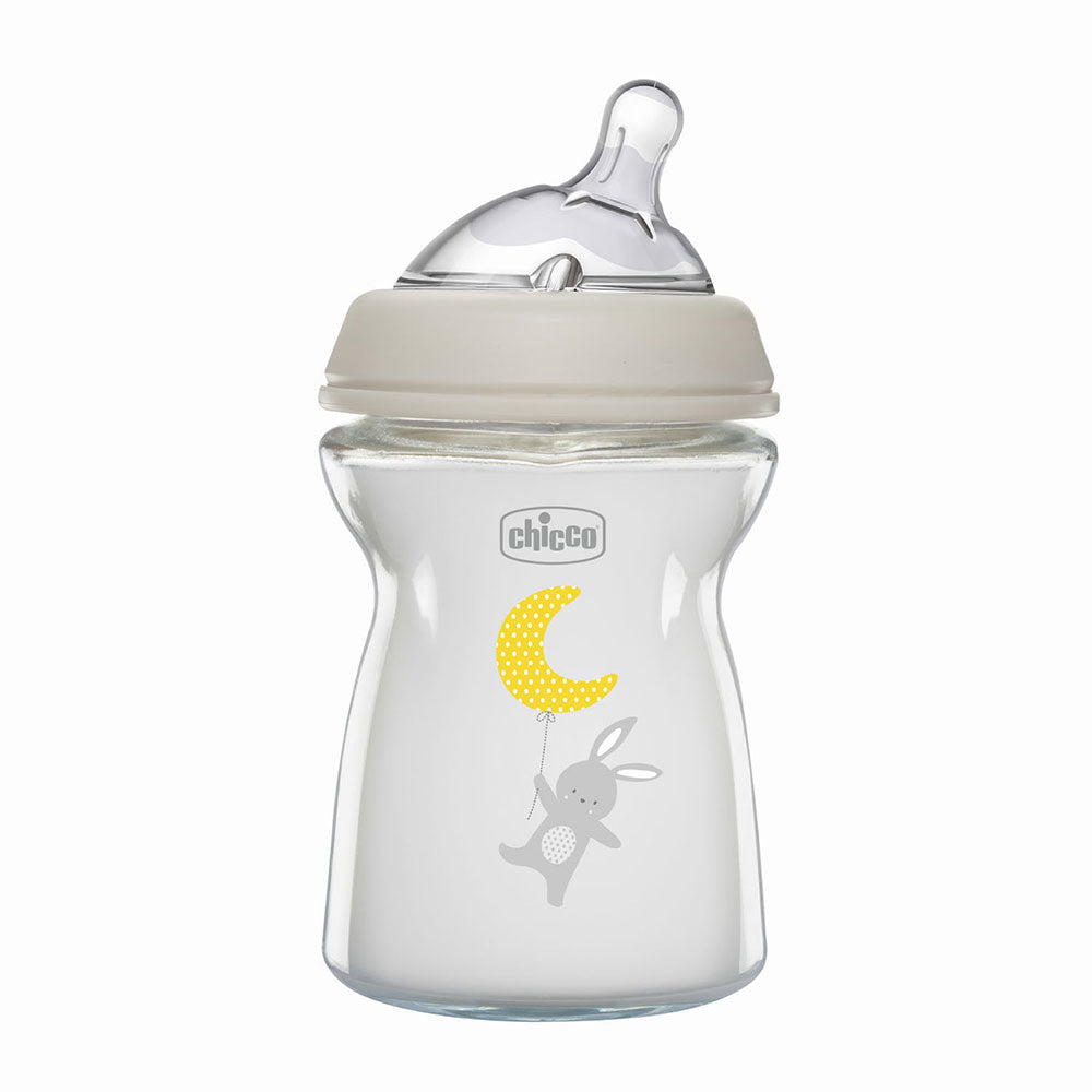 Chicco natuurlijk gevoel Slow Flow Bottle Glass