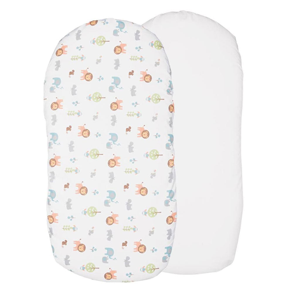 Conjunto de lençóis de berço do Baby Baby Chicco 2pc