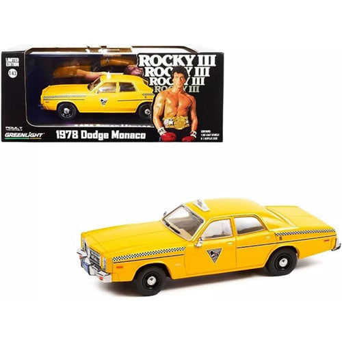 1978 Dodge Monaco Rocky III City Cab 1:43 Model Car