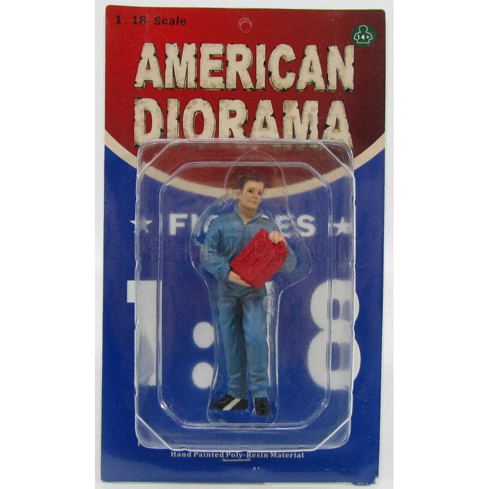 Mechanic Figure 1:18 Scale Diorama