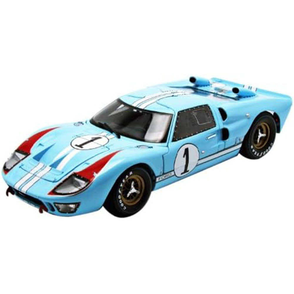 1966 Lemans -vinner Ford GT40 MK11 1:18 Modellbil