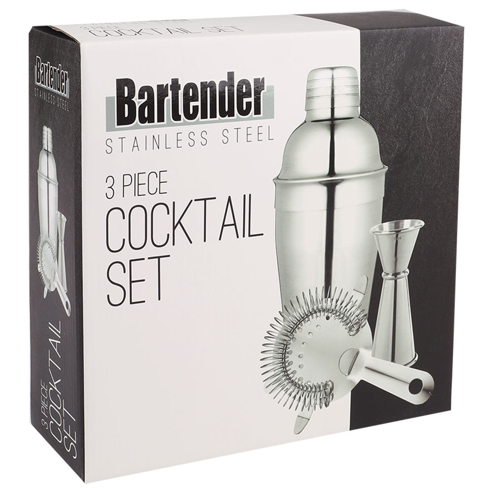 Set da cocktail in acciaio inossidabile barista