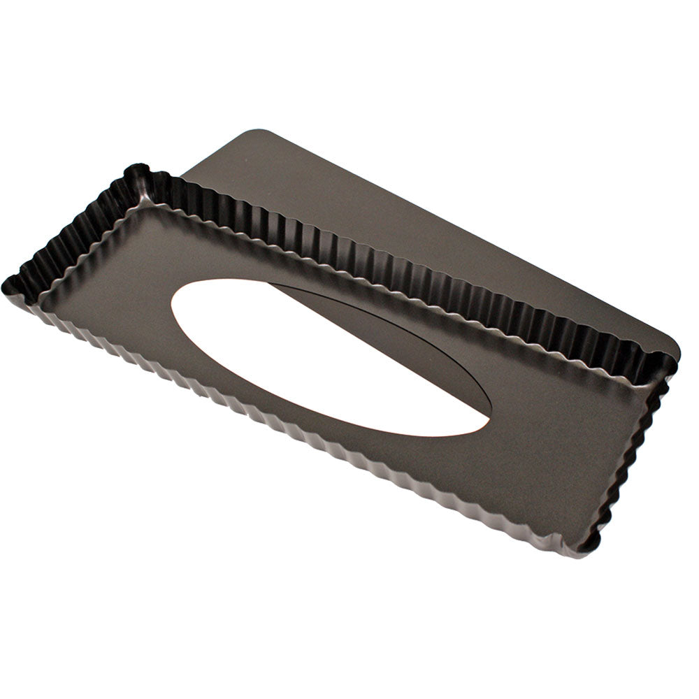 Daily Bake Non-Stick Rectangle Tart Pan with Loose Base