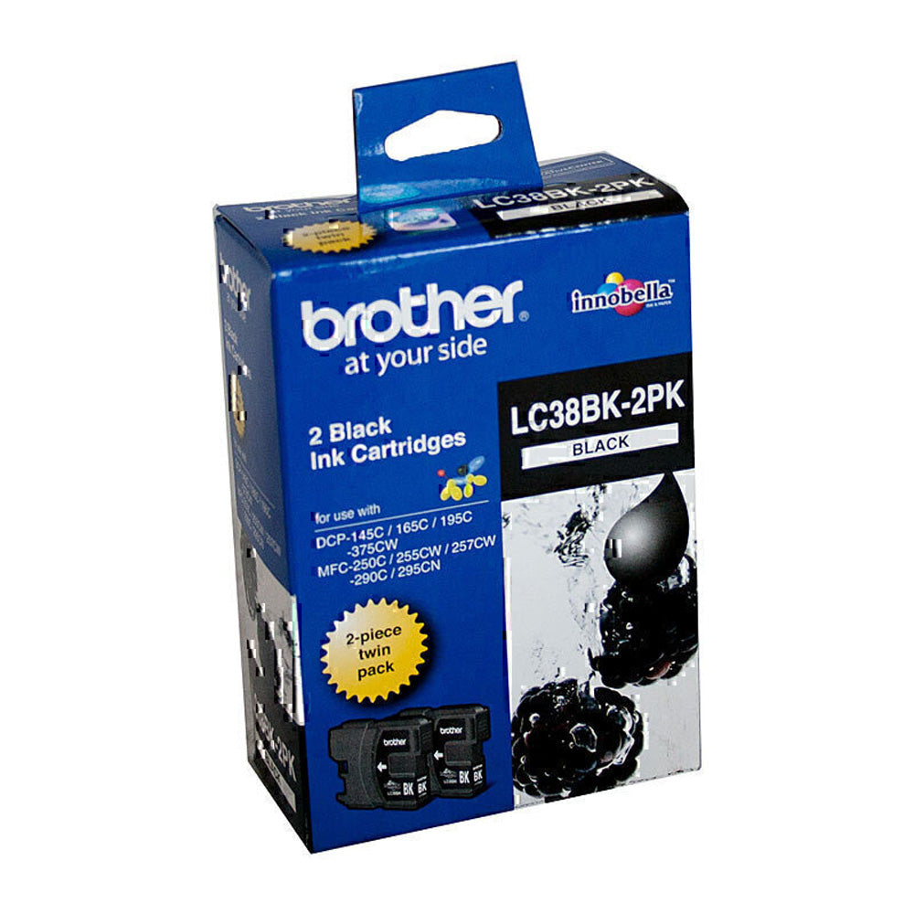 Bruder LC38 Kartusche Twin Pack (schwarz)