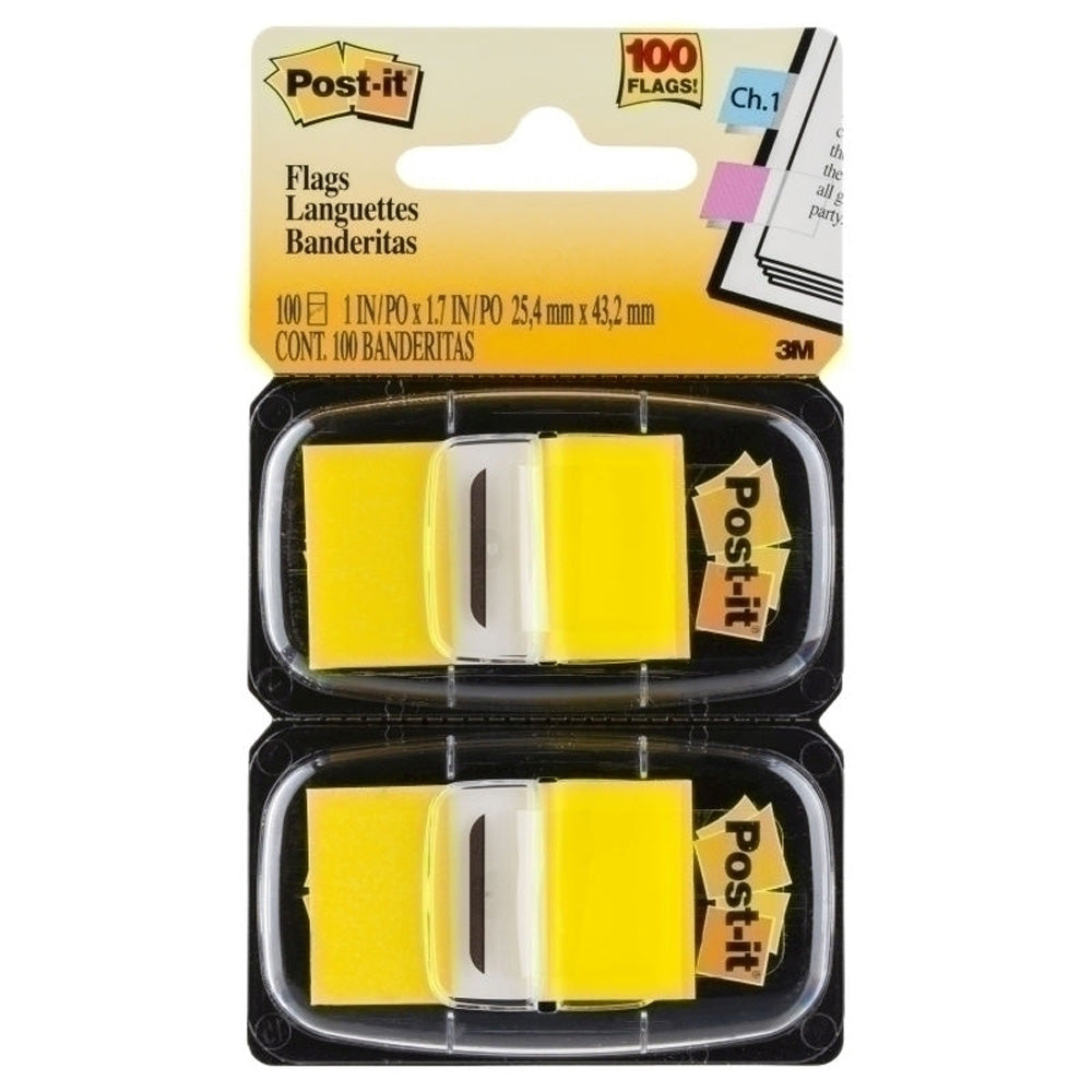 FLAG POST-IT 2-pack 25x43mm (scatola di 6)