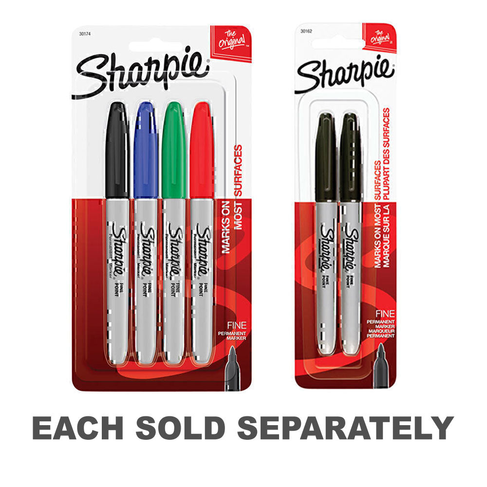 Sharpie Permanent Marker Fine 2pk (Box of 6)