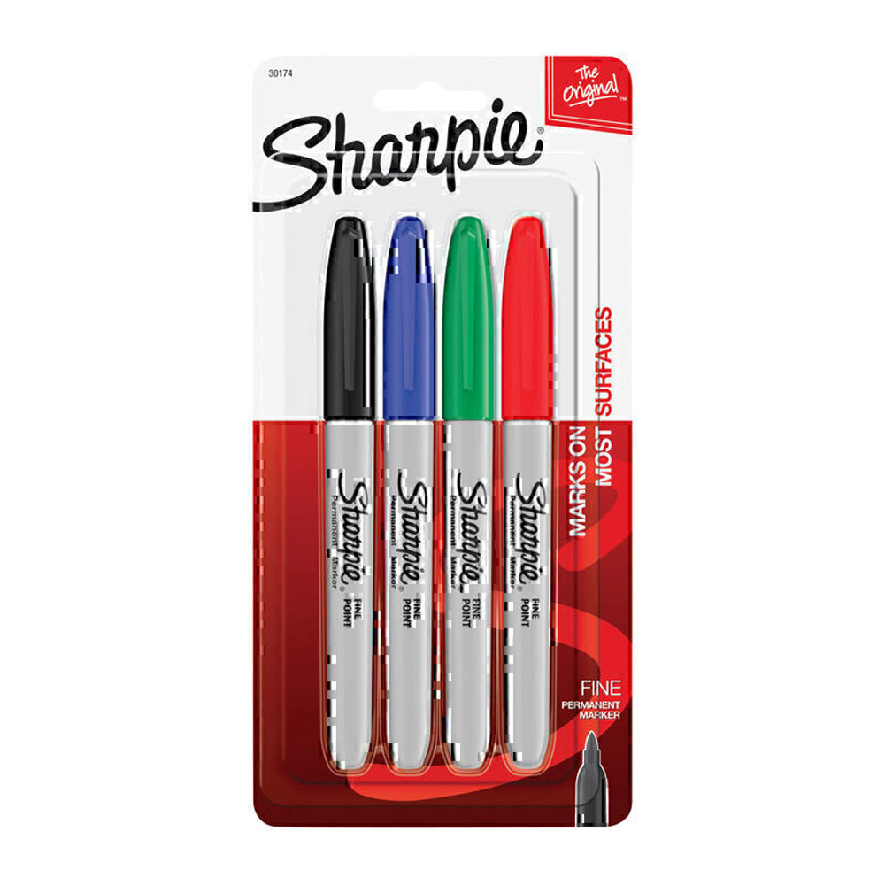 Sharpie Permanent Marker Fine 2pk (boks med 6)