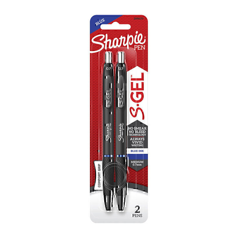 Sharpie infällbar gelpenna 0,7 mm 2pk (låda med 6)