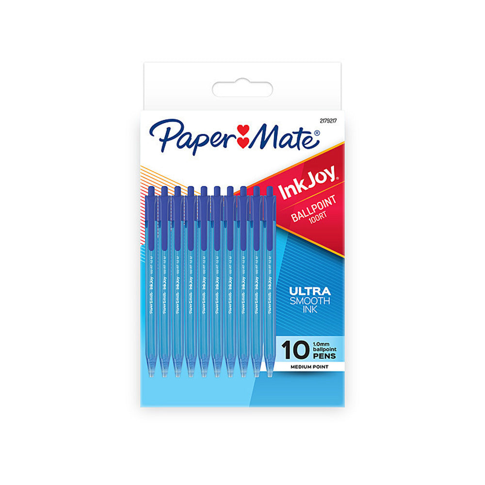 Paper Mate Inkjoy 100rt Ballpen 10R -boks med 12