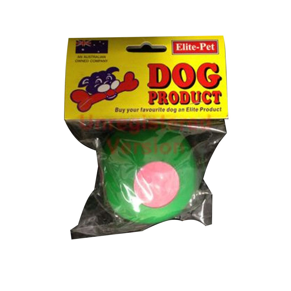 Elite Pet Squeaky Dice Dog Toy 70mm