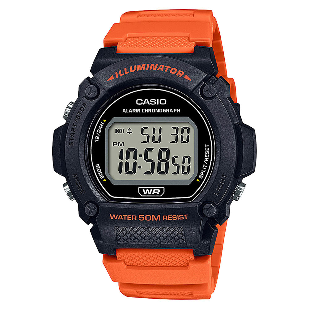  Uhr der Casio W219H-Serie