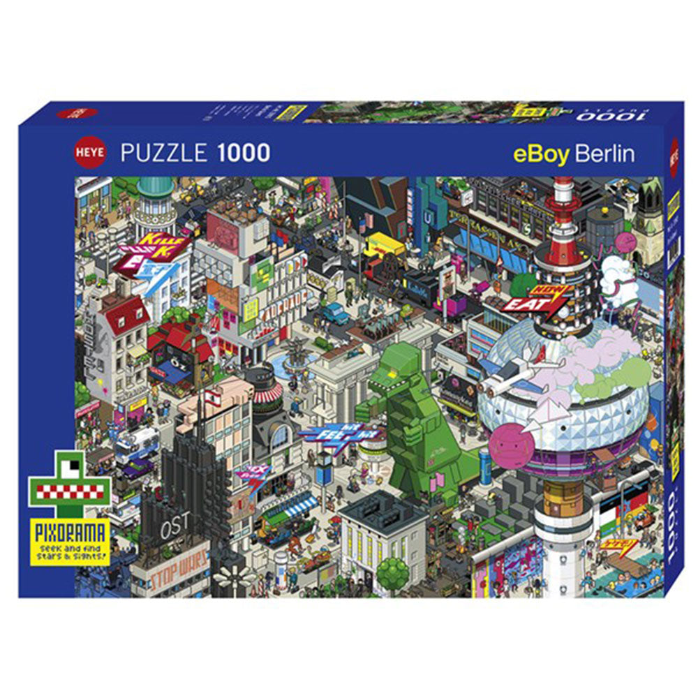 Heye eboy quest jigsaw puzzel 1000 stcs