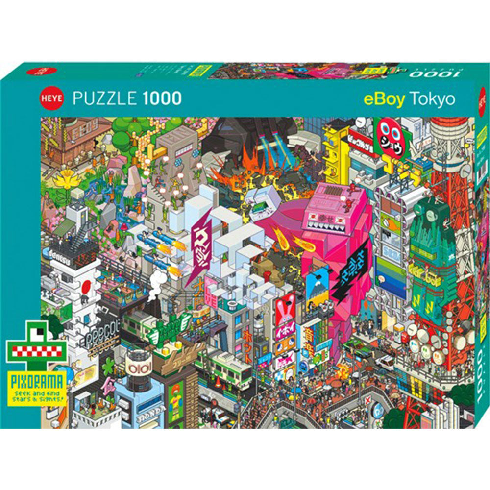 Heae Eboy Quest Jigsaw Puzzle 1000 stk