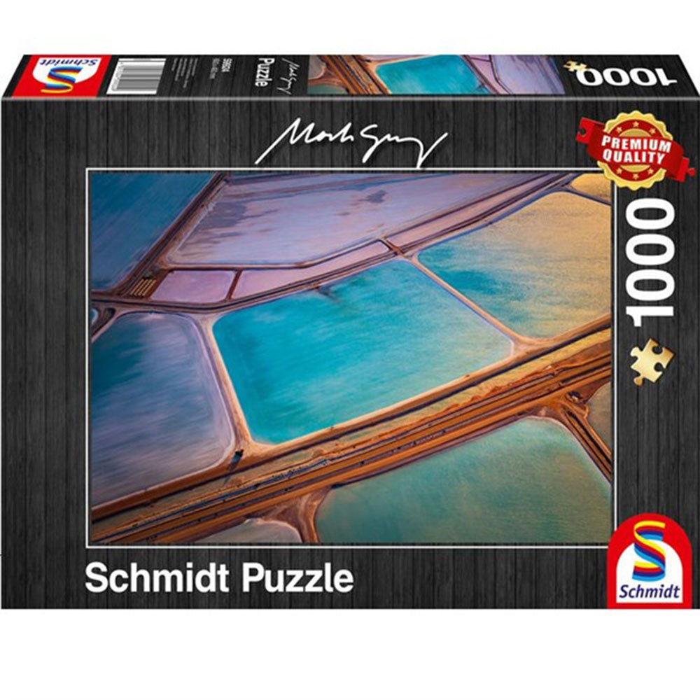 Schmidt Mark Grey Puzzle 1000 stk