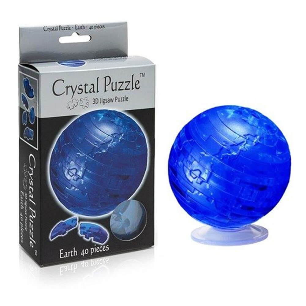 Puzzle de cristal 3d Terre bleue