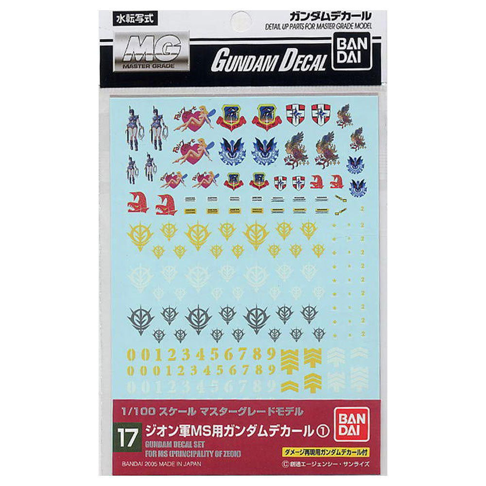 Gundam Master Grade Multiuse Decal