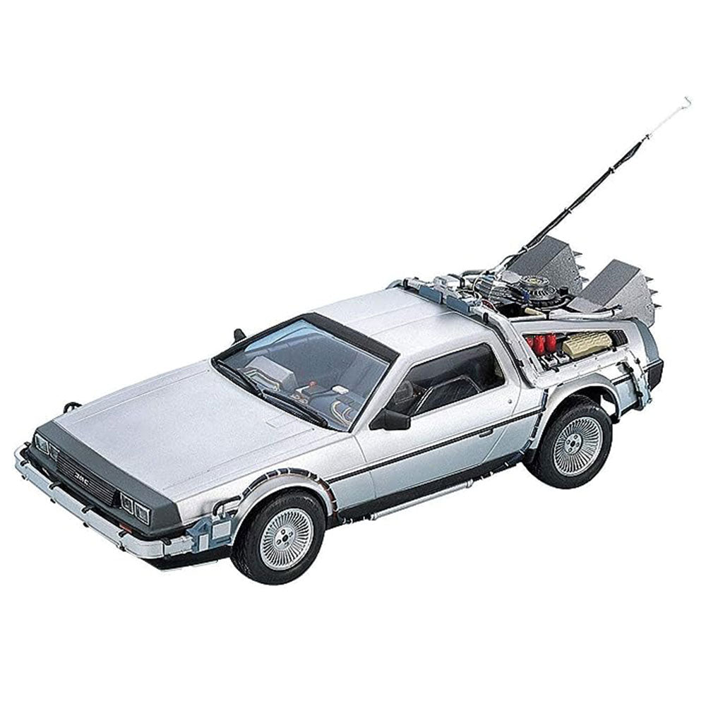 Aoshima Retour au futur modèle de Dellorean 1/24