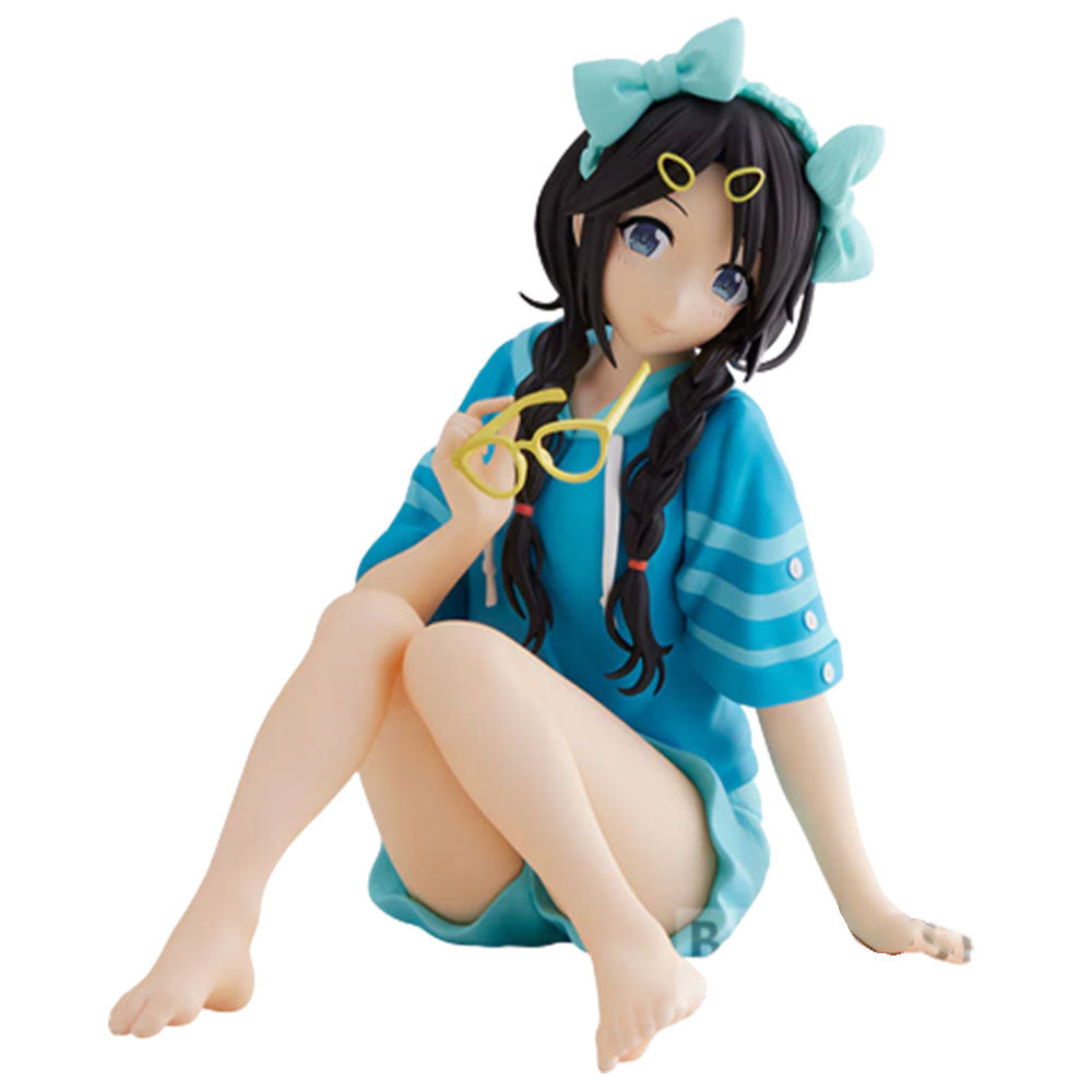 A figura de relágio de cores brilhantes do Idolmaster