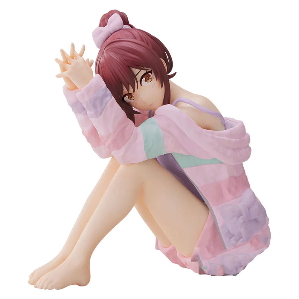 A figura de relágio de cores brilhantes do Idolmaster