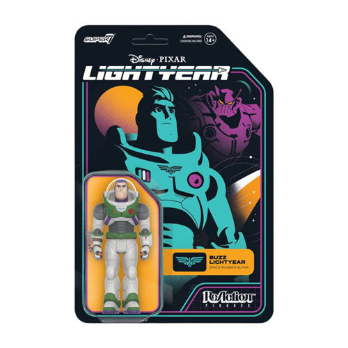 Lightyear 2022 Buzz Lightyear ReAction 3.75" Action Figure