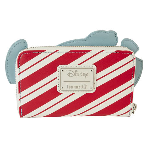 Lilo & Stitch Stitch Holiday Glitter Zip Around Wallet