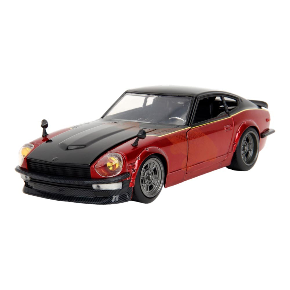 F&F X 1972 Datsun 240Z Gloss Red/Black 1:24 Diecast Vehicle