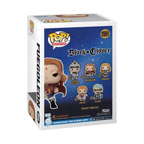 Black Clover Fuegoleon Pop! Vinyl