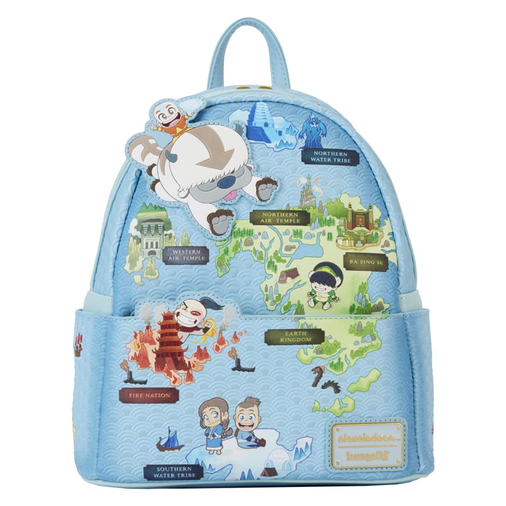 Avatar the Last Airbender Map of the Four Nations Backpack