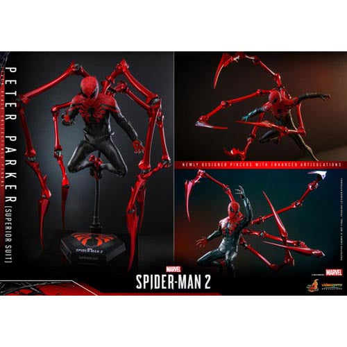 Spider-Man 2 VG 2023 Peter Parker Superior Suit 1:6 Figure