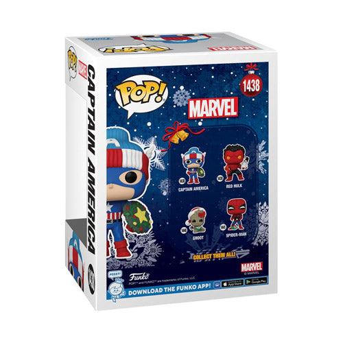 Marvel Comics Captain America Holiday Pop! Vinyl