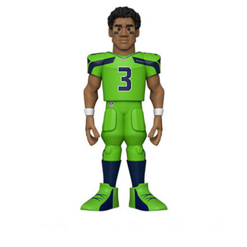 NFL Russel Wilson Vinyl Gold Chase Ships 1 in 6