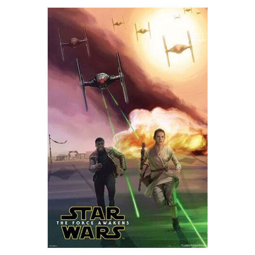 Poster episodio VII di Star Wars