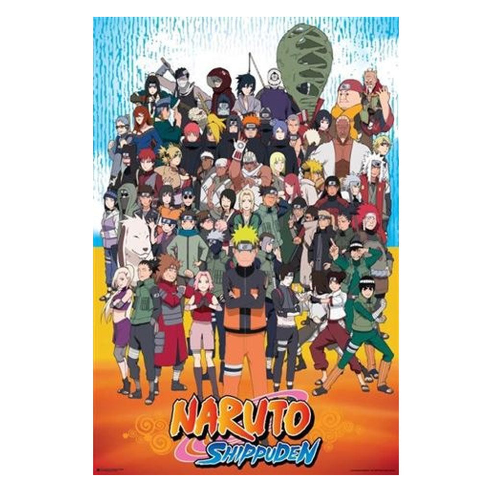 Naruto Shippuden plakat