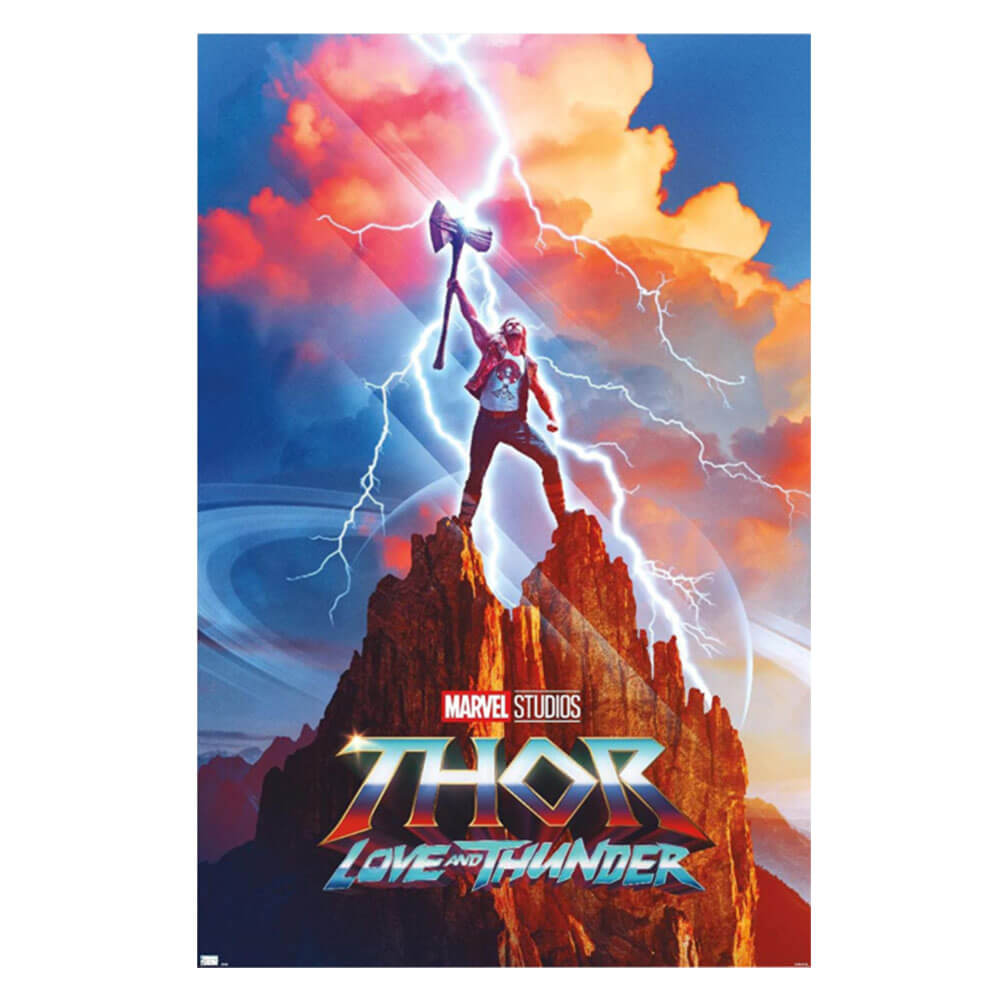 Thor: Affiche d'amour et de tonnerre (61x91,5 cm)