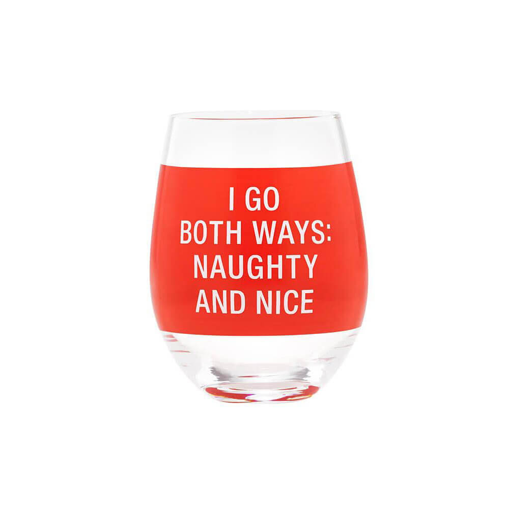 Say What Stemless Wine Glass