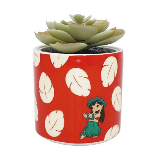 Disney Planter with Faux Plant