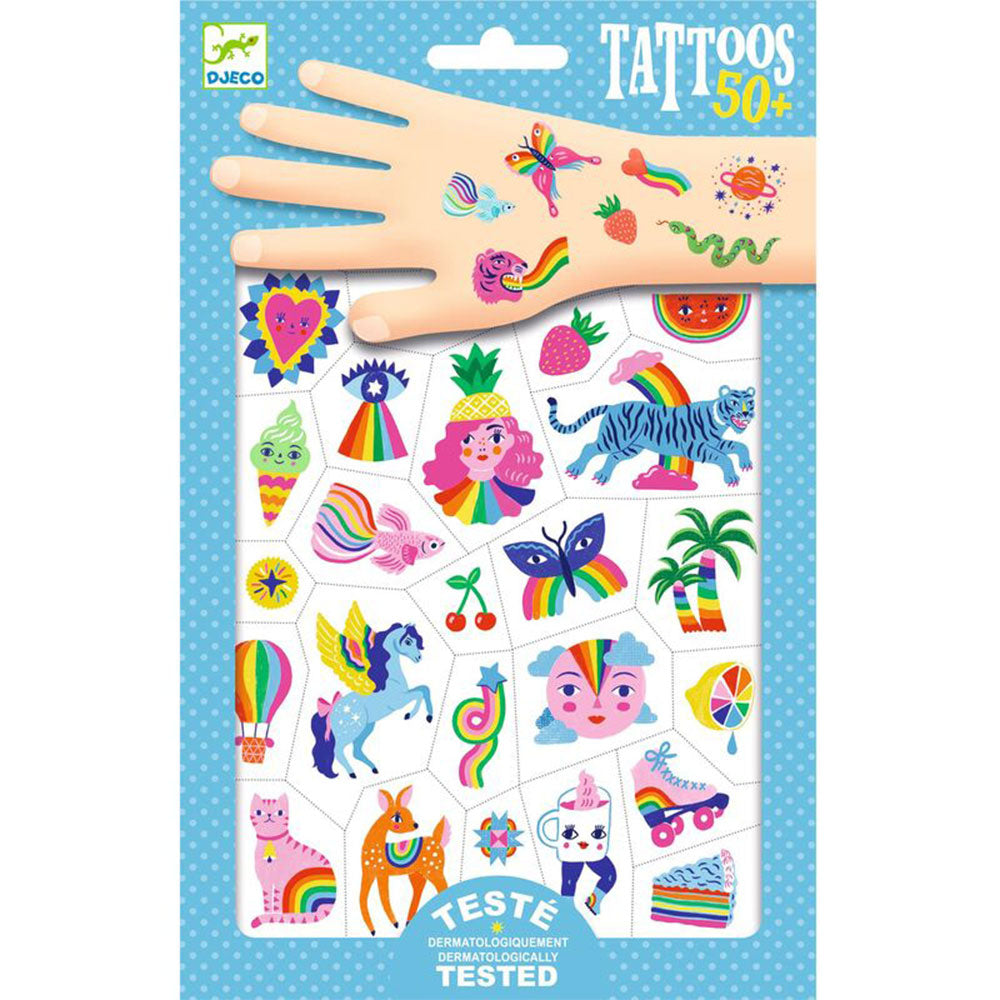 Temporäre Tattoos von Djeco