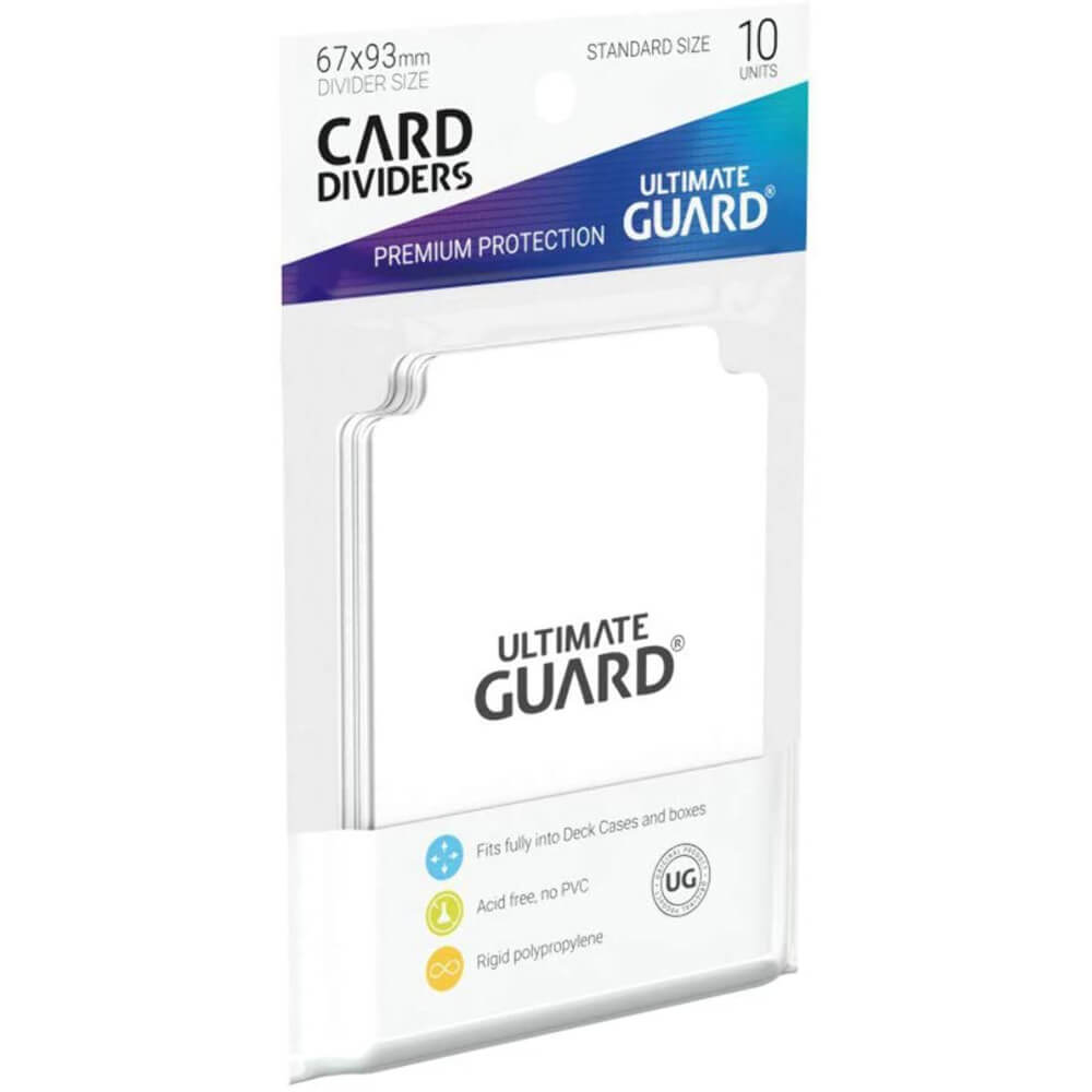 Divisores de tarjeta de tamaño estándar de Ultimate Guard 10pk