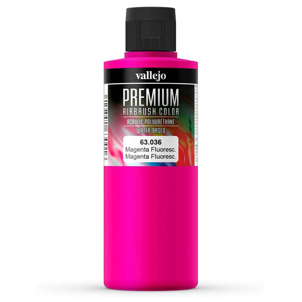 Vallejo premiumfärg fluorescerande 200 ml