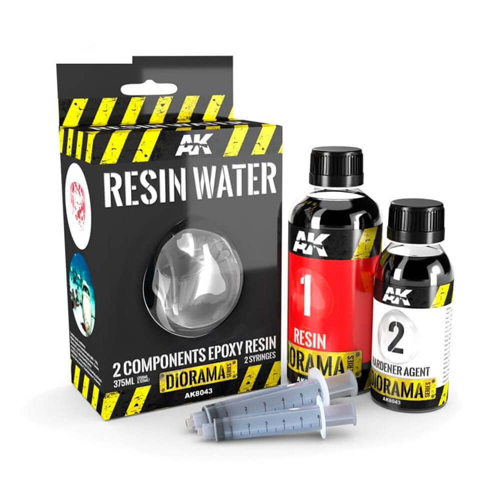 AK Interactive Dioramas Resin Water 2 Comp. Époxy