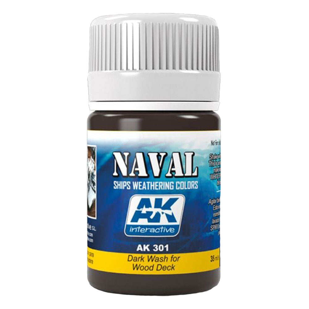 AK Interactive Naval Ship Wash -kleur 35 ml