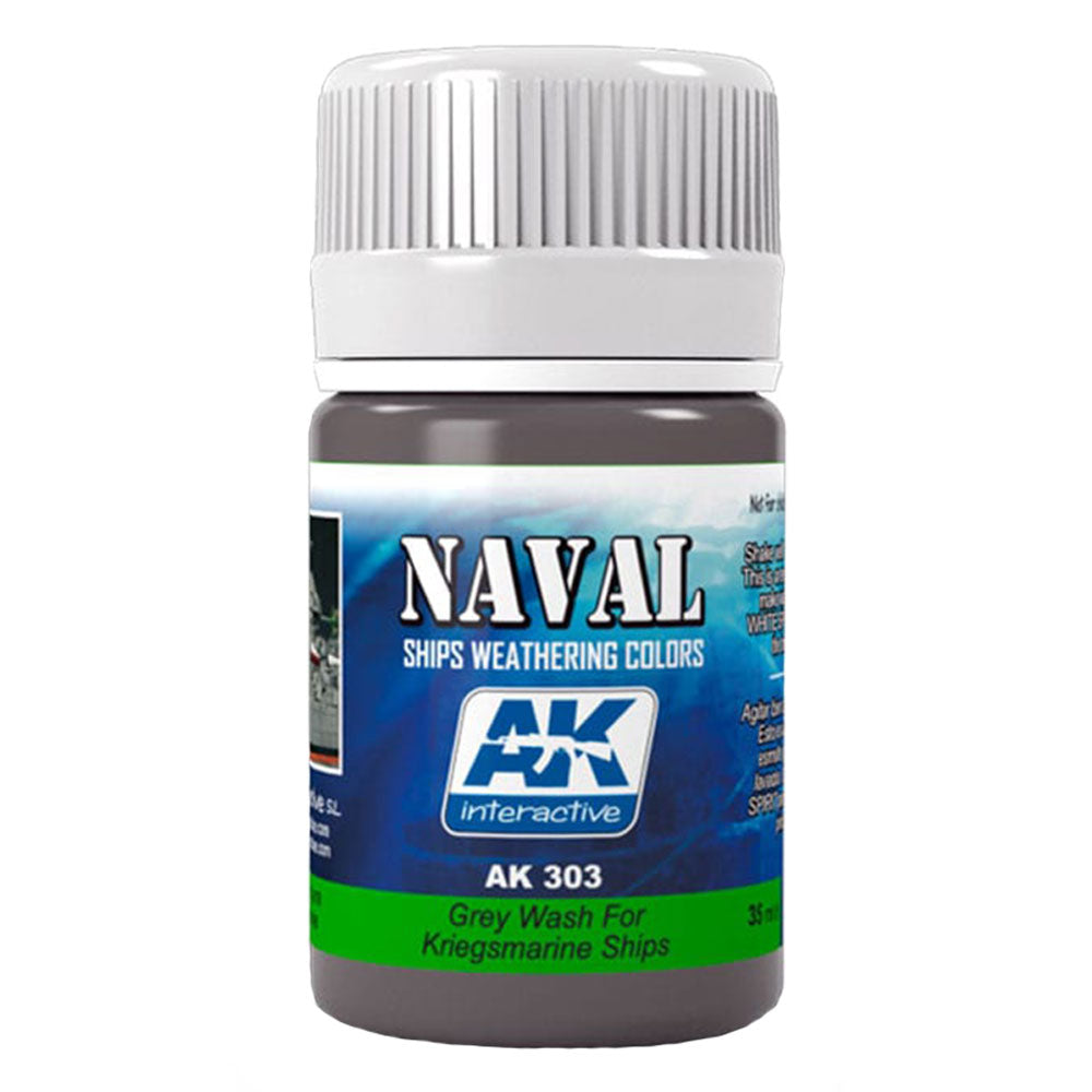 AK Interactive Naval Ship Wash -kleur 35 ml