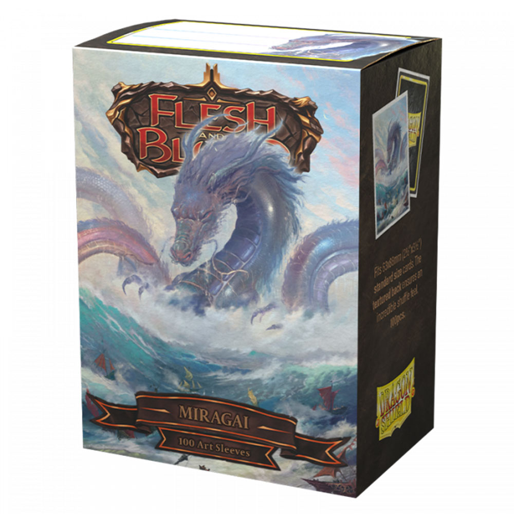 Dragon Shield Flesh & Blood Matte Art Maniche Box