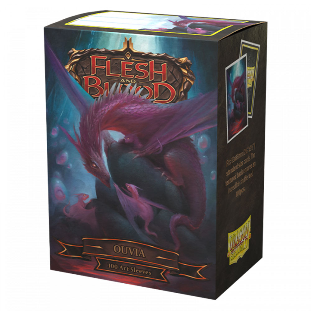 Dragon Shield Flesh & Blood Matte Art Mouwen Box