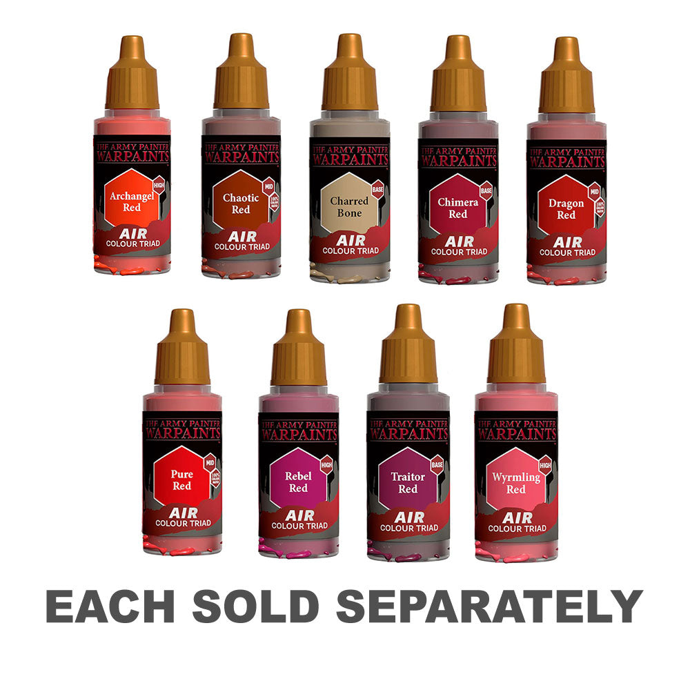 Army Painter Air Colour Triad 18mL (Red)