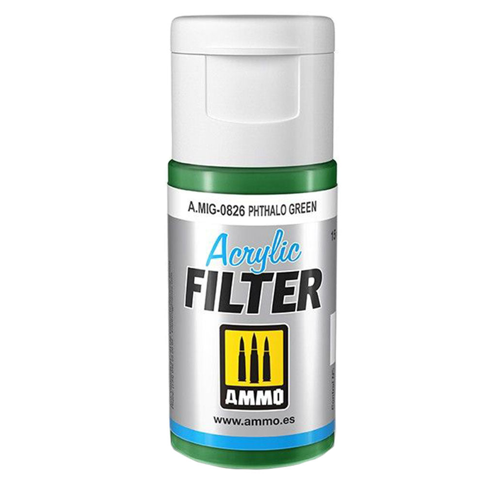 Munição por filtro acrílico MIG 15ml